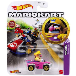 Wario Bandwagon Hot Wheels Mario Kart 1/64 Diecast