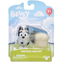 Muffin & Chef Hat Bluey & Friends Figure 2"