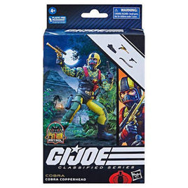 G.I. Joe Classified Series Cobra Copperhead Action Figure 6"