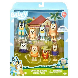 Bluey & Friends Gotta Be Done Work Multipack Playset 2"