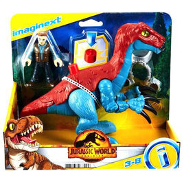 Therizinosaurus & Owen Jurassic World Dominion Imaginext Set