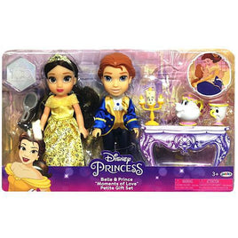 Belle & Prince Disney moments of Love Princess Petite Gift Set 6"