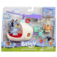 Bingo's Helicopter Bluey & Friends Figure Set 2"