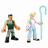 Combat Carl & Bo Peep Toy Story 4 Imaginext Figures 2.5"