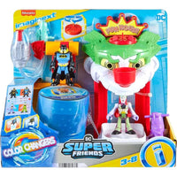 Fisher-Price Imaginext DC Super Friends The Joker Funhouse Playset with Color Changing Action