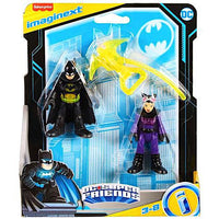 Batman & Catwoman Bat-Tech Imaginext Action Figures 2.5"