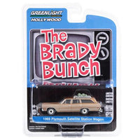 The Brady Bunch 1969 Plymouth Satellite Station Wagon Collection Greenlight 1/64