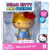 Gold Hello Kitty Jada Metalfigs Diecast Figure 2.5"