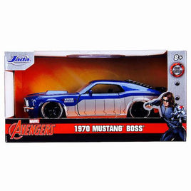 Winter Soldier 1970 Mustang Boss Marvel Avengers Jada Diecast 1/32