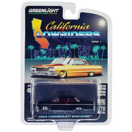 '64 Chevy Biscayne California Lowriders Greenlight 1/64 Series 4