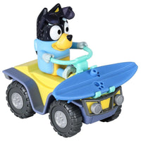 Beach Quad with Bandit Bluey & Friends Figure Set 2"