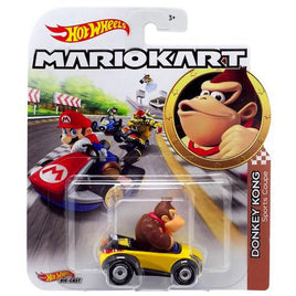 Donkey Kong in Sports Coupe Hot Wheels Mario Kart 1/64 Diecast