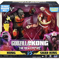 Godzilla x Kong: Kong vs Skar King 6" Figures 2-Pack