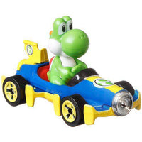 Hot Wheels Yoshi Mach 8 Super Mario Kart Diecast 1/64