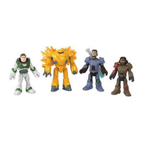 Imaginext Disney Pixar Lightyear Jr. Zap Patrol Figures 4pk