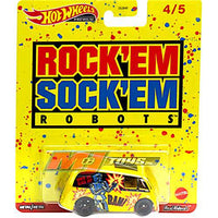 Rock'Em Sock'Em Robots Quick D-Livery Hot Wheels Premium Diecast 1/64