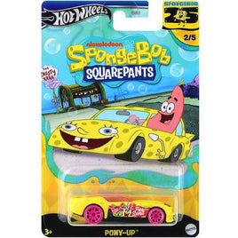 Spongebob Squarepants Pony-Up Hot Wheels Diecast 1/64