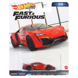 Fast & Furious W Motors Lykan HyperSport Hot Wheels Premium Diecast 1/64 - B