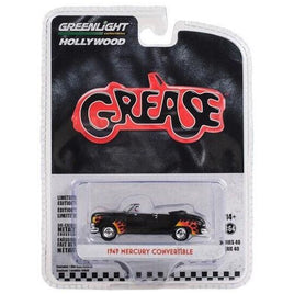 Grease 1949 Mercury Convertable Greenlight Hollywood Diecast 1/64