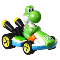 Hot Wheels Yoshi Standard Kart Super Mario Kart Diecast 1/64