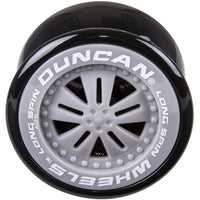 Duncan Butterfly YO-YO Silver Wheels Long Spin