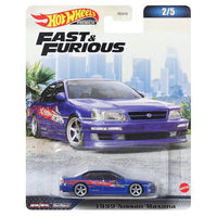 Fast & Furious 1999 Nissan Maxima Hot Wheels Premium Diecast 1/64 - C