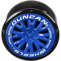 Duncan Butterfly YO-YO Blue Wheels Long Spin