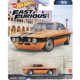 Fast & Furious Alfa Romeo Giulia Sprint Hot Wheels Premium Diecast 1/64 - C