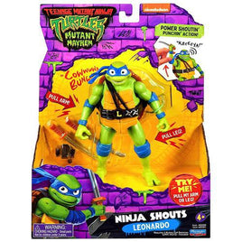 Ninja Shouts Leonardo Teenage Mutant Ninja Turtles Mutant Mayhem Action Figure 5.5"