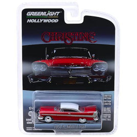 Christine 1958 Plymouth Fury Greenlight Hollywood Vehicle 1/64