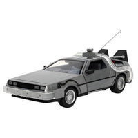 Back to the Future Time Machine with Lights 1/24 Scale Diecast