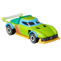 Leonardo Ninja Turtles Hot Wheels Character Cars 1/64 Scale