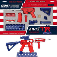 Goat Guns Miniature AR15 Model USA "M4R1CA" Diecast Toy 1:3 Scale