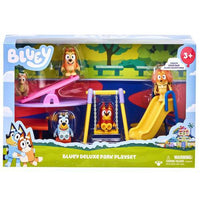 Bluey Deluxe Park Playset Bluey & Friends Figure Set 2"