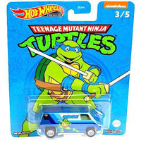 Hot Wheels Teenage Mutant Ninja Turtles Leonardo 70s Van Diecast 1/64