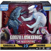 Godzilla x Kong The New Empire Monsterverse Godzilla vs Shimo Action Figure Set