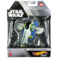 Jango Fett's Starship Star Wars Hot Wheels Starships Select 1:50 Scale