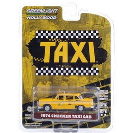 Taxi Checkers Taxi Cab Greenlight 1/64