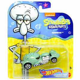 Squidward Hot Wheels Character Car Diecast 1/64