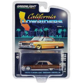 '73 Caddy Seville California Lowriders Greenlight 1/64 Series 4