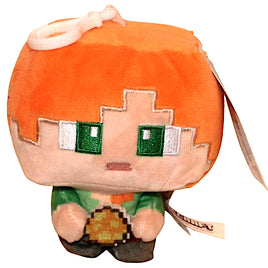 Alex Minecraft Plush Backpack Clip 5"