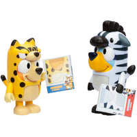 Bluey and Bingo Animal Costumes Bluey & Friends Figure Set 2"