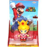 Baby Peach Super Mario Nintendo Action Figure 2.5"