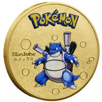 Pokemon Blastoise Collectible Metal Coin