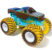 Blue Thunder Mud Blasters Color Change Truck Monster Jam 1/64