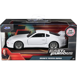 Brian's White Supra Fast and Furious Diecast 1/32