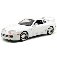 Brian's White Supra Fast and Furious Diecast 1/32