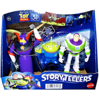 Disney Storytellers Toy Story 3 Pack Characters with Buzz Lightyear 4"