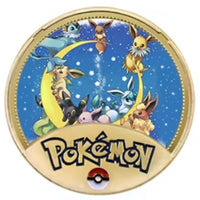 Evee Evolutions Pokeball Pokemon Collectible Coin