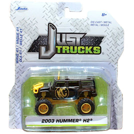 Jada Just Trucks 2003 Hummer H2 Black Diecast 1/64